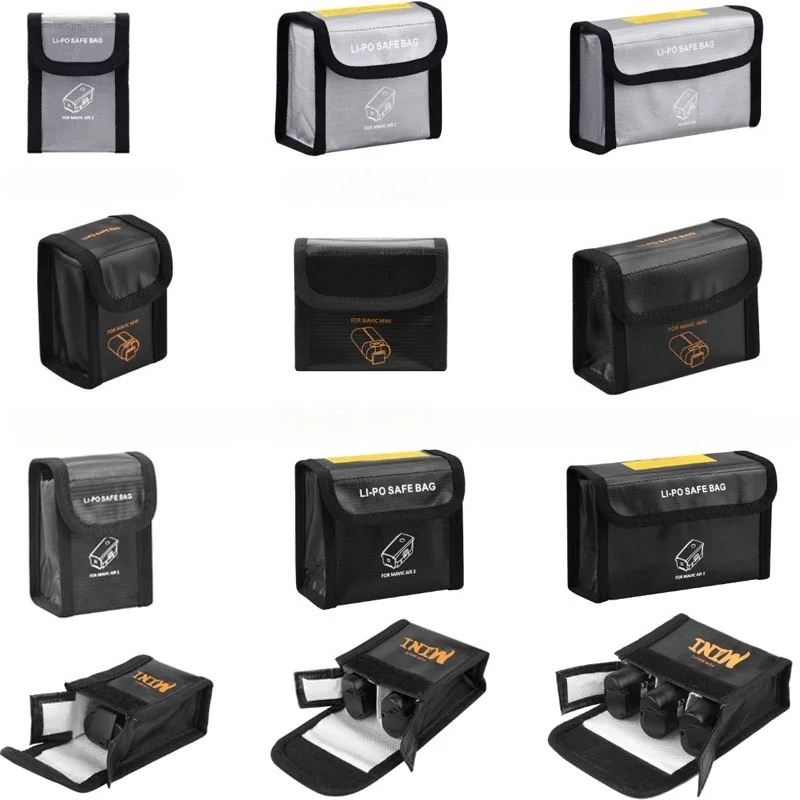 Bolsa de seguridad portátil ig - Drone Battery Bag reseña y precio