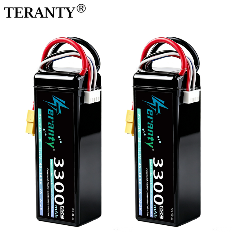 Batería Lipo TERANTY 4S 3300mA - Drone Battery 3S reseña y precio