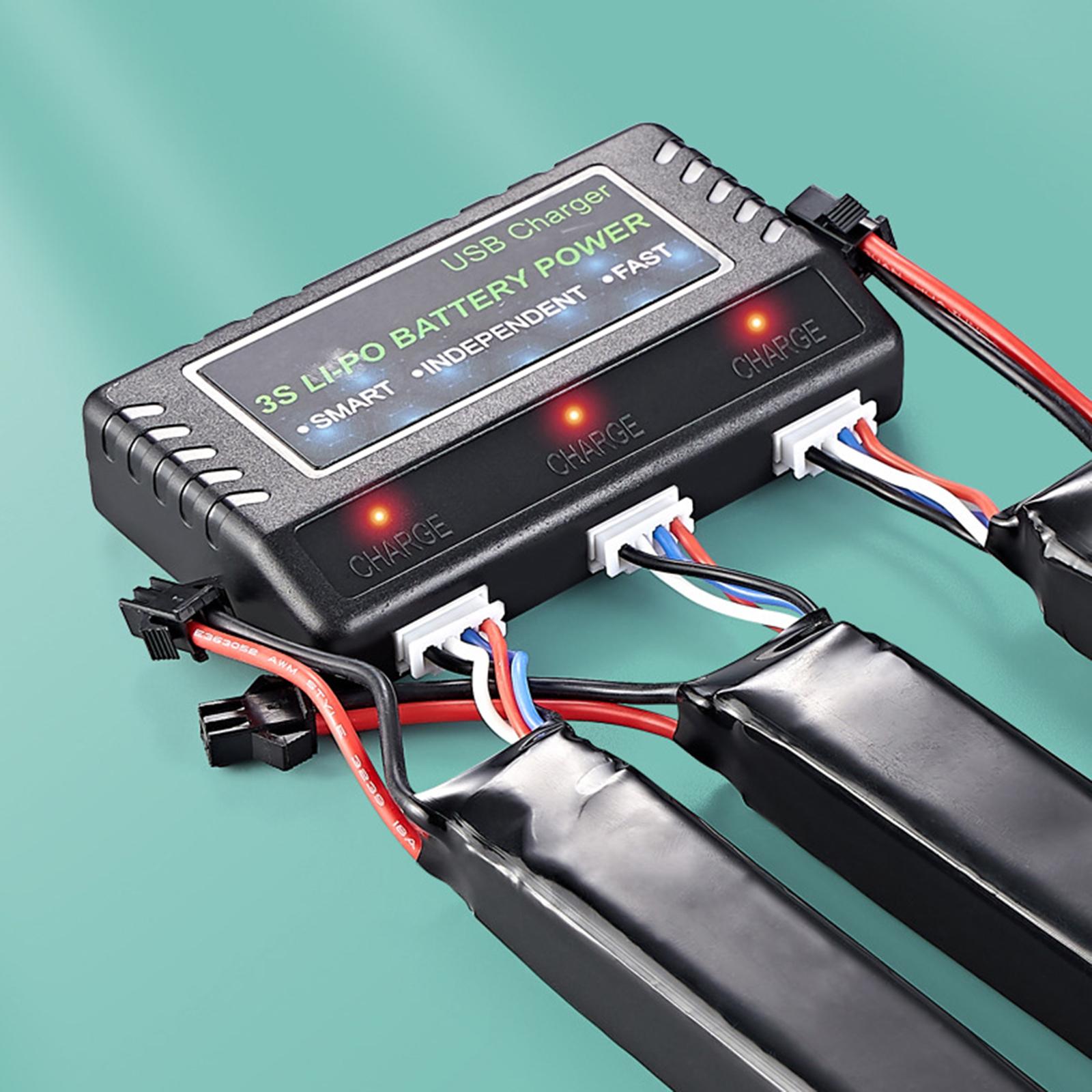 Estuche de carga para baterías - Drone Battery 3S reseña y precio